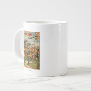 The Imperial Burlesquers Female Soldiers Play Giant Coffee Mug