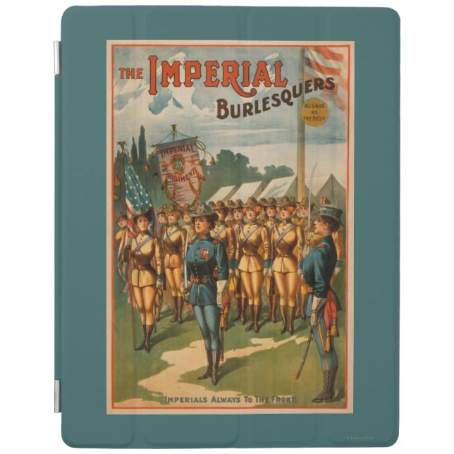 The Imperial Burlesquers Female Soldiers Play iPad Smart Cover (Front)