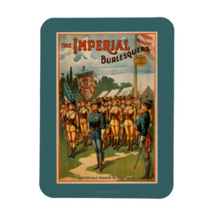 The Imperial Burlesquers Female Soldiers Play Magnet
