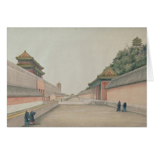 The Imperial Palace in Peking Cards (Front Horizontal)