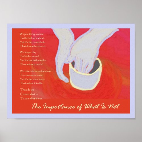 The Importance of What is Not Art Print