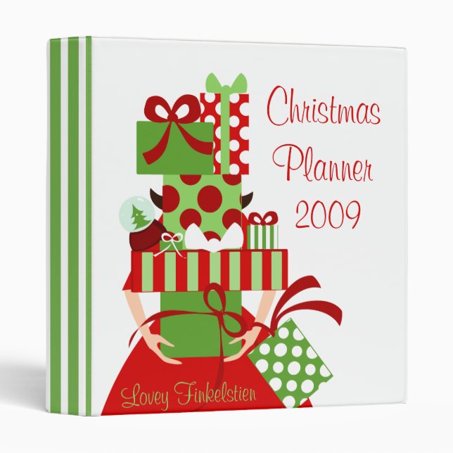 The Impossible GIft Stack 3 Ring Binder (Front/Spine)