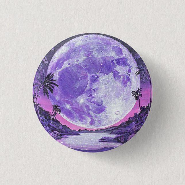 The Impossible Moon- Button (Front)