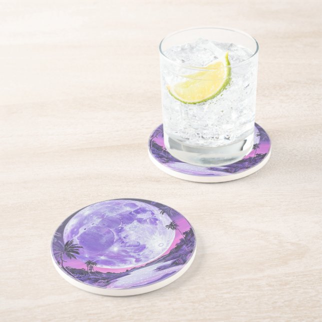 "the Impossible Moon"- Coaster (Side)