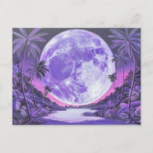 "the Impossible Moon"- Holiday Postcard