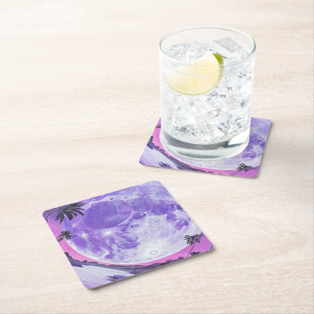 "the Impossible Moon"- Paper Coaster (Insitu)