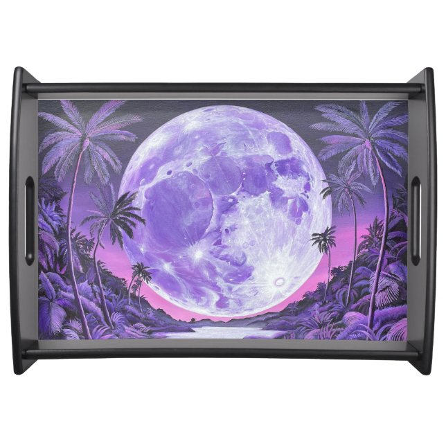 "the Impossible Moon"- Serving Tray (Front)