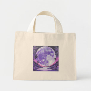The Impossible Moon-Sticker Mini Tote Bag