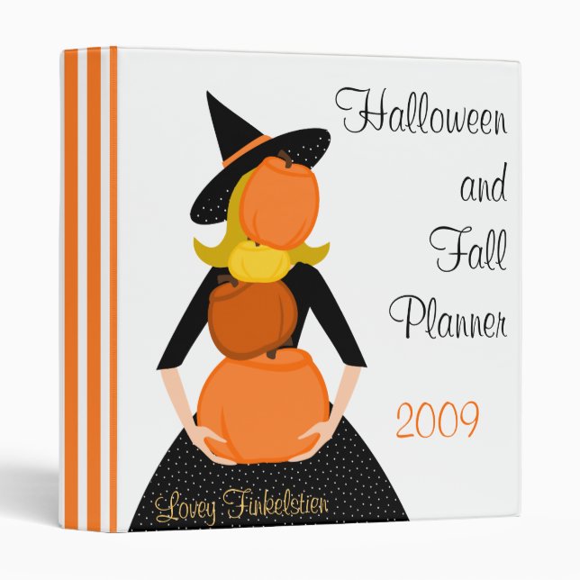 The Impossible Pumpkin Stack 3 Ring Binder (Front/Spine)