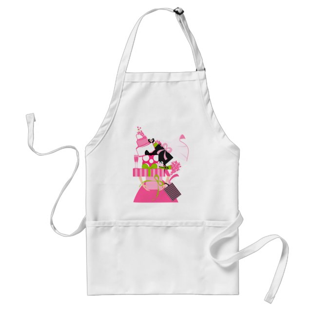 The Impossible Wedding Stack Adult Apron (Front)