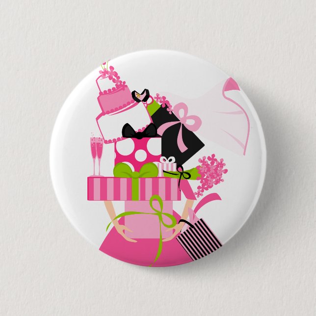 The Impossible Wedding Stack Button (Front)