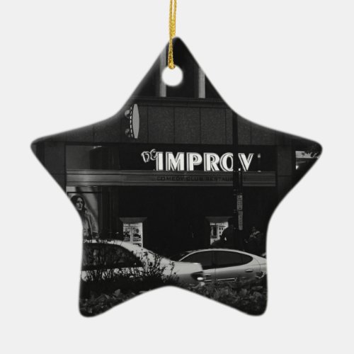 The Improv Ceramic Ornament