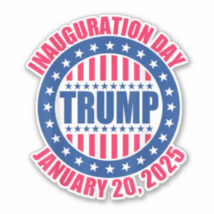 The Inauguration of President Donald Trump Sticker