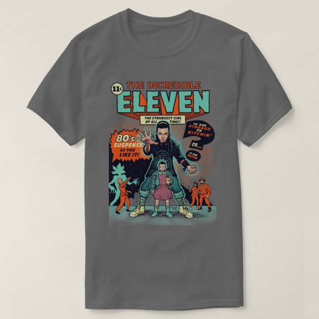 The Incredible Eleven T-Shirt (Design Front)