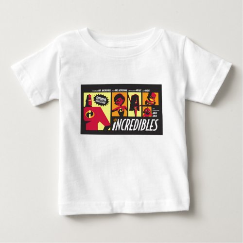 The Incredible Family Disney Baby T_Shirt