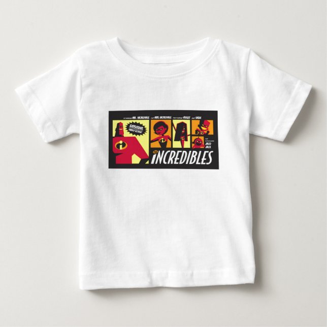 The Incredible Family Disney Baby T-Shirt (Front)