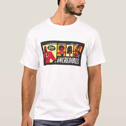 The Incredible Family Disney T_Shirt