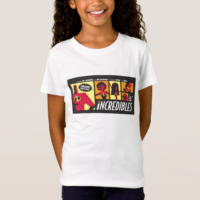 The Incredible Family Disney T-Shirt (Front)