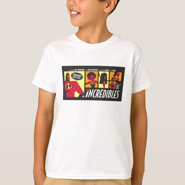 The Incredible Family Disney T-Shirt (Front)