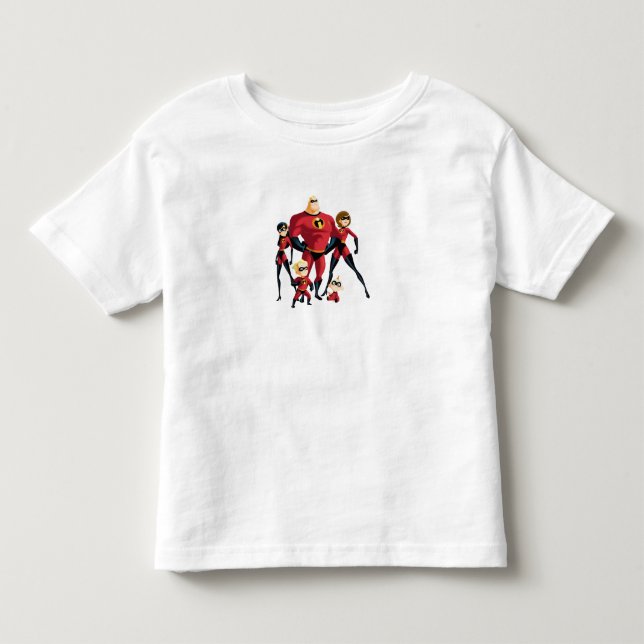 The Incredible Family Disney Toddler T-shirt (Front)