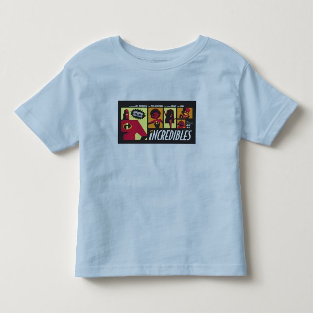 The Incredible Family Disney Toddler T-shirt (Front)
