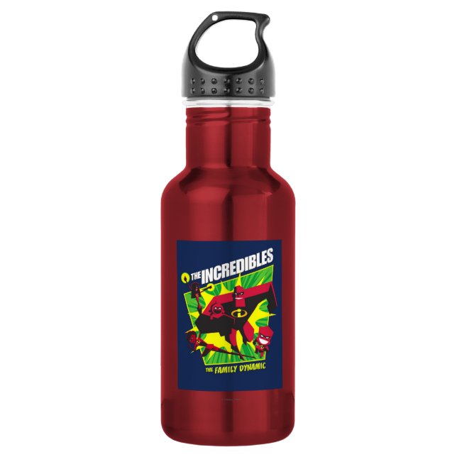 The Incredible Family Disney Water Bottle (Front)