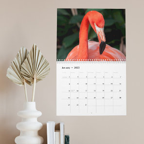 The Incredible Flamingo Calendar Choose Year
