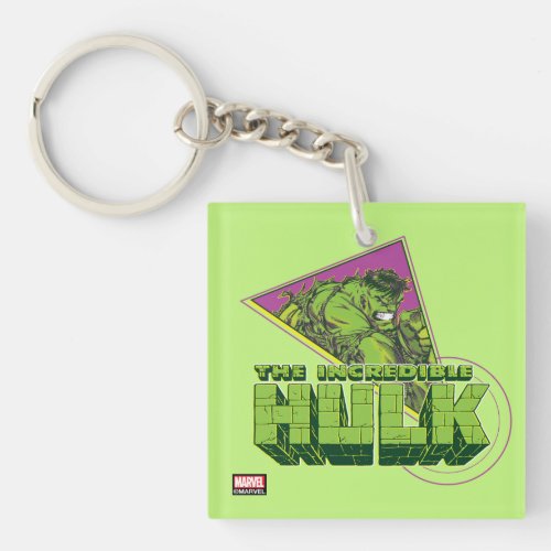 The Incredible Hulk 90s Graphic Keychain