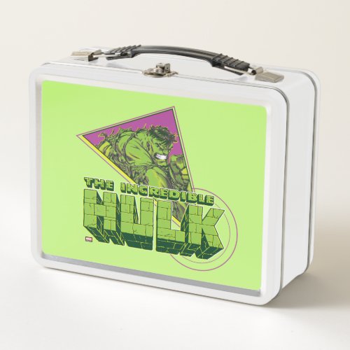 The Incredible Hulk 90s Graphic Metal Lunch Box