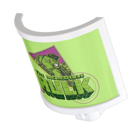 The Incredible Hulk 90's Graphic Night Light (Angled)