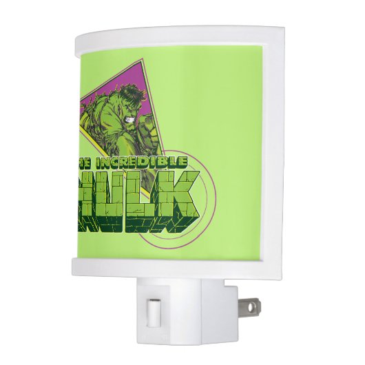The Incredible Hulk 90's Graphic Night Light (Left)
