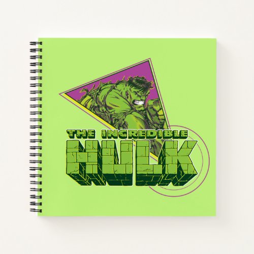 The Incredible Hulk 90s Graphic Notebook