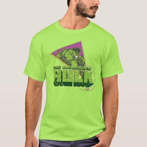 The Incredible Hulk 90s Graphic T_Shirt