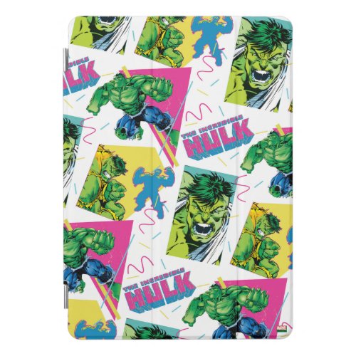 The Incredible Hulk 90s Pattern iPad Pro Cover
