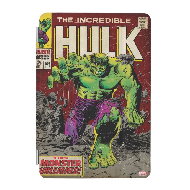 The Incredible Hulk Comic #105 iPad Mini Cover (Front)