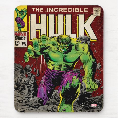 The Incredible Hulk Comic 105 Mouse Pad