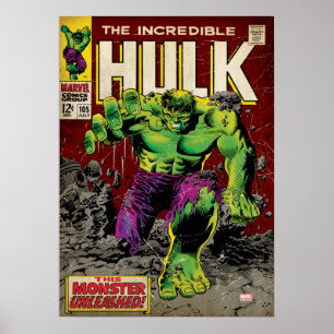 The Incredible Hulk Comic #105 Poster
