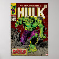 The Incredible Hulk Comic #105 Poster