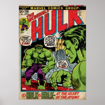 The Incredible Hulk Comic #156 Poster by marvelclassics at Zazzle