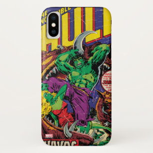 The Incredible Hulk Comic #202 iPhone X Case