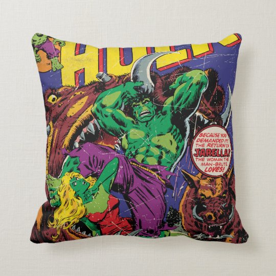 incredible hulk pillow