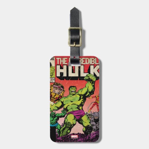 The Incredible Hulk Comic 314 Luggage Tag