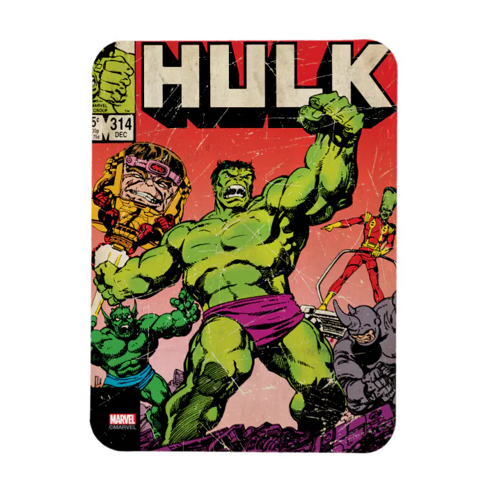 The Incredible Hulk Comic 314 Magnet Zazzle Com