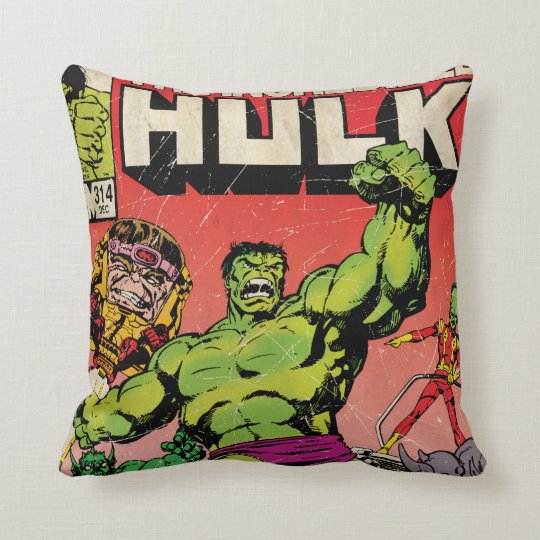 incredible hulk pillow