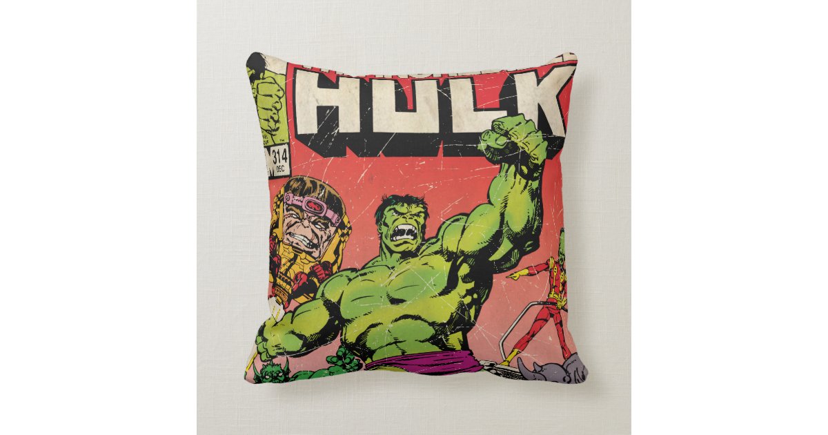 The Incredible Hulk Comic 314 Throw Pillow Zazzle Com