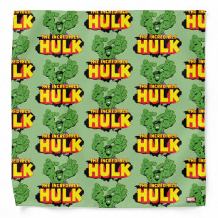 The Incredible Hulk Logo Bandana