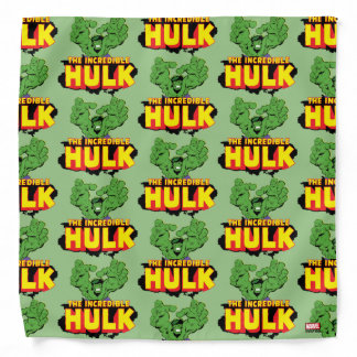 The Incredible Hulk Logo Bandana