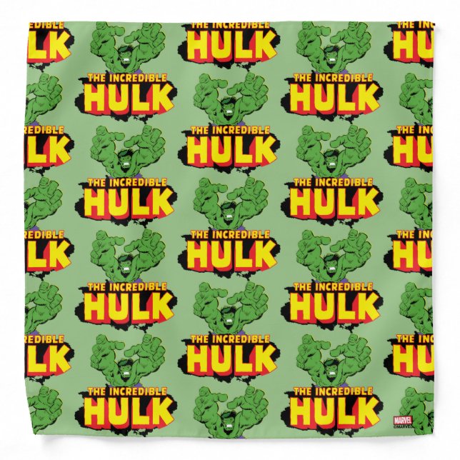 The Incredible Hulk Logo Bandana (Front)