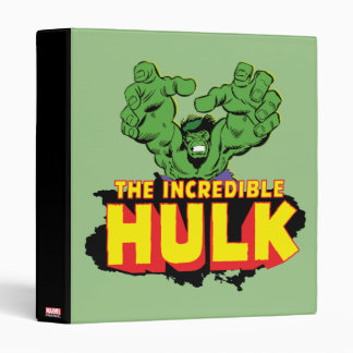 The Incredible Hulk Logo Binder
