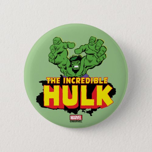 The Incredible Hulk Logo Button